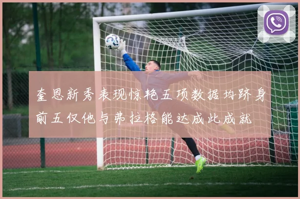 奎恩新秀表现惊艳五项数据均跻身前五仅他与弗拉格能达成此成就